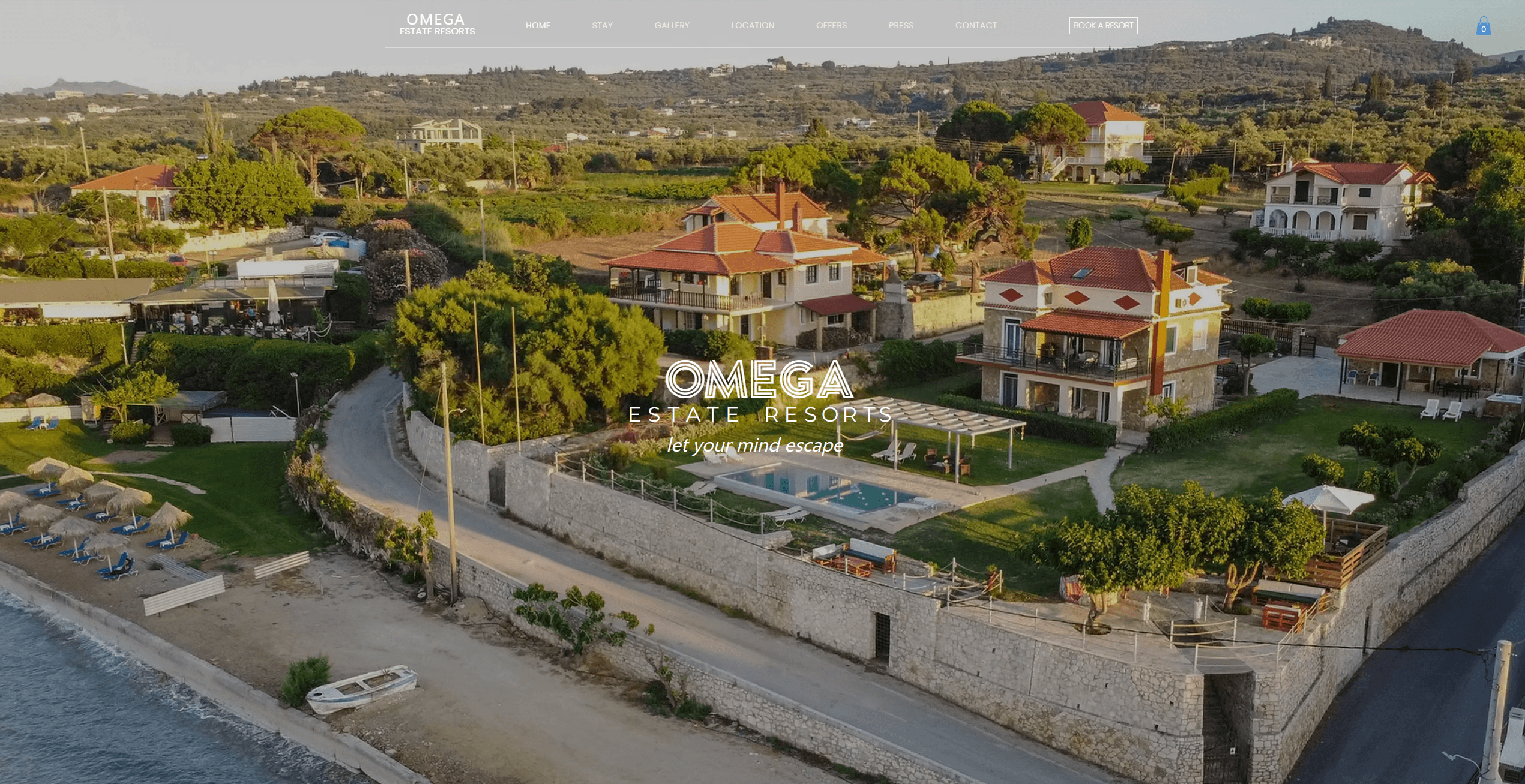 Μηχανή κρατήσεων και ιστοσελίδα παραθαλάσσιου spa resort